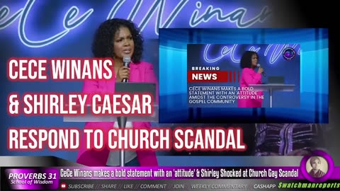 ***CeCe Winans Calls Out Church with an 'attitude' & Shirley Shocked at Church G A Y Scandal***