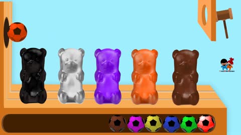 Learning Colors With Wooden Xylophone+ more nursery rhymes & Kids songs