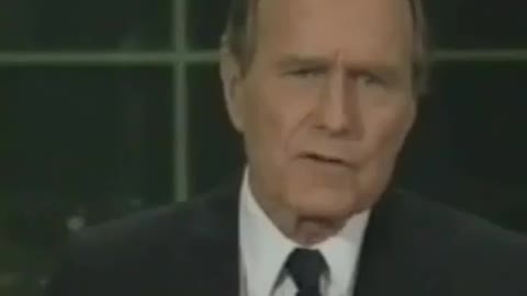 Bush about New World Order