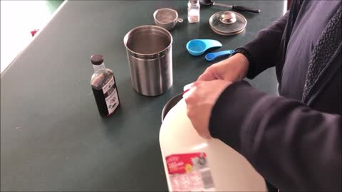 How to Make Snow Cream (ice cream)