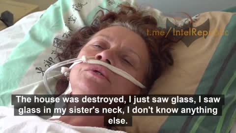 A "normal day" turns to life changing terror because of Ukraine shelling