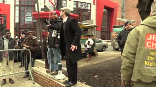 Shock N Awe Preacher Confronts Wicked Crowd @ Temple University Philadelphia Jesse Morrell