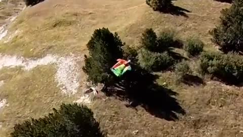If it's the wind, it should be free. What destination? Extreme sports wingsuit flying