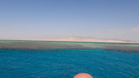 Amazing and clear blue water