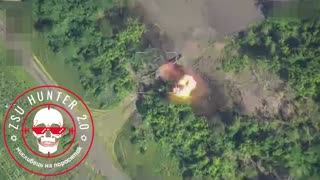 🇷🇺 Ukraine Russia War | RU POV: UAV Lancet Hits Ukrainian Howitzer | RCF