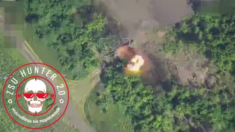 🇷🇺 Ukraine Russia War | RU POV: UAV Lancet Hits Ukrainian Howitzer | RCF