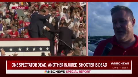 'I counted seven shots': Trump rally attendee says he saw man fatally shot during incident