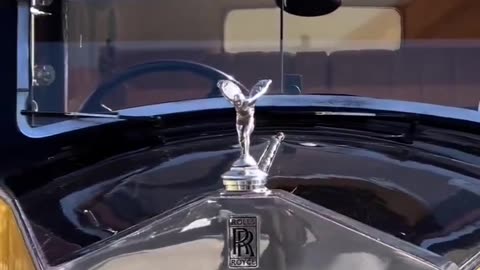 Rolls-Royce Phantom car 1936 night