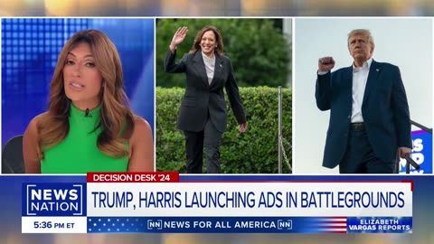 Harris, Trump campaigns release opposing ads | Vargas Reports | A-Dream ✅