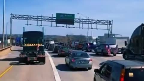 HOOOONK! The People's Convoy Continues Demonstrating for Freedom Around the D.C. Beltway