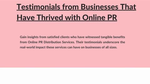 How Online PR Distribution Services Can Skyrocket Your Business Success
