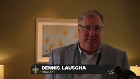 Dennis Lauscha at 2024 NFL Owners Meetings | New Orleans Saints