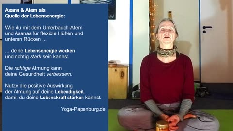 Asana & Atem als Quelle der Lebensenergie – macht stark