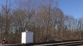 CSX M369 Manifest Mixed Freight Train from Creston, Ohio December 15, 2023