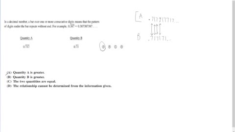 Repeating Decimals: Practice GRE with a Cambridge PhD.