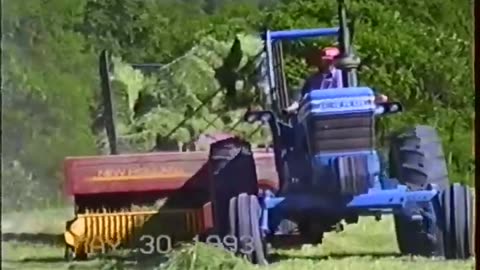 Baling Hay 1993