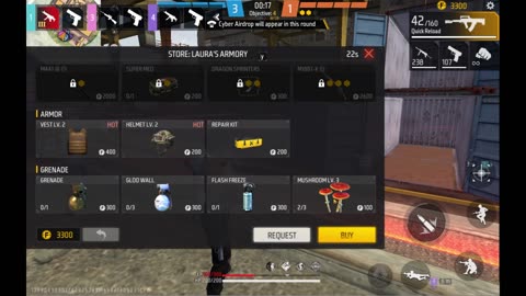 Free Fire CS Ranked Gameplay 11 Kills with 3221 Damage