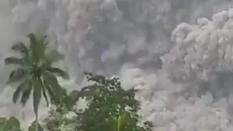 Massive Mount Semeru eruption in Indonesia makes terrified locals flee