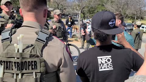 Owen Shroyer Trolls Pro Sex Change for Children Rally in Austin