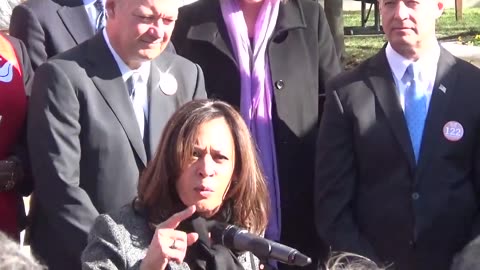 Unearthed Video Shows a Belligerent Kamala Harris Snapping at People for Saying “Merry Christmas”