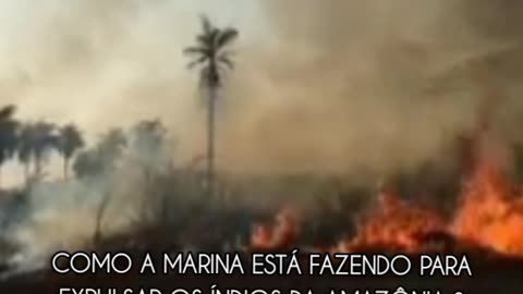 Como a Marina está fazendo para expulsar os índios da Amazônia ?