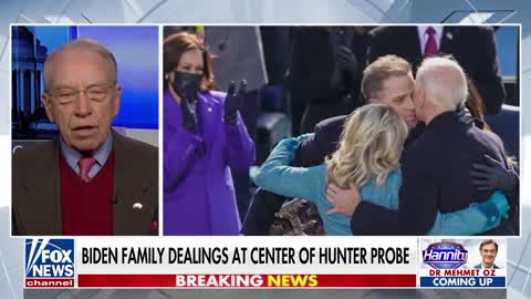 Ron Johnson and Sen. Chuck Grassley on Hunter Biden's laptop.