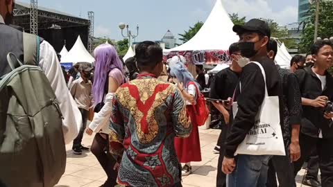 It Was Fun But So Crowded!!! Walk Around At Japan Event In Jakarta Indonesia 2022