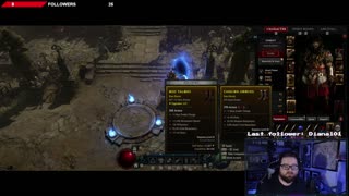 Vebcast does Diablo IV | Endgame | Level 52 Druid 6-22-23