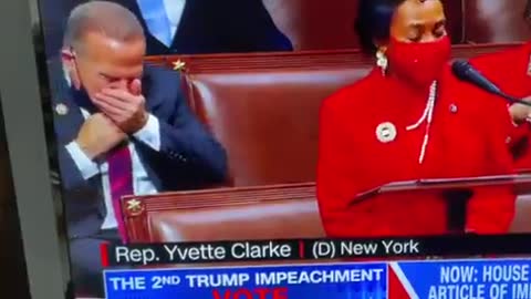 FAIL: Democrat Congressman Takes Off Mask to Sneeze