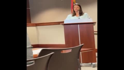 Megan Carver Addresses Rankin County School Board