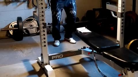 155 x 4 overhead press