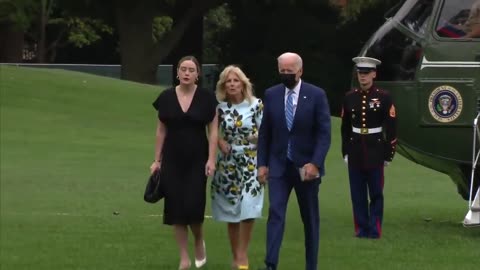 Biden Gets Back From Weekend Getaway And IGNORES Reporters
