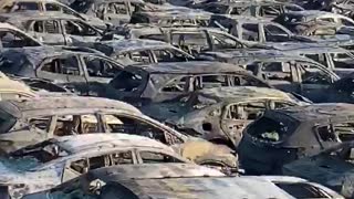 3.500 carros de alquiler incendiados