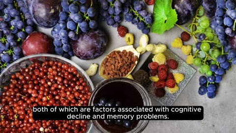 Blueberries can help improve memory and cognitive function.