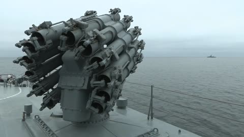 Russian Navy: Baltic Fleet ships staged an artillery battle in the Baltic Sea