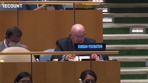 Russia's ambassador to the UN just said that Trump was the legitimate president