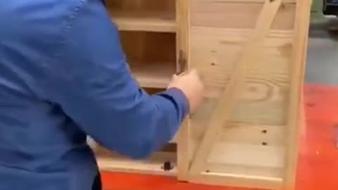 Amazing Woodworking Skills | Transformer Cabinet