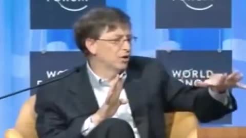 Bill Gates and Klaus Schwab discussed future public health goals at DAVOS 2008