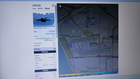 ANON C-17 Biden Presser & Harris AF2 Planes