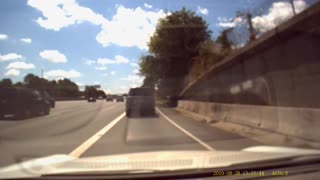 Driver Almost Missed The Freeway Exit, And Nearly Ran Out Of Gore Space.
