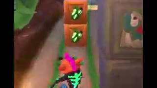 Glowing Skeleton Crash Bandicoot Skin Gameplay - Crash Bandicoot: On The Run!