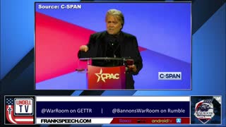 Steve Bannon At CPAC: The Need To End The Federal Reserve