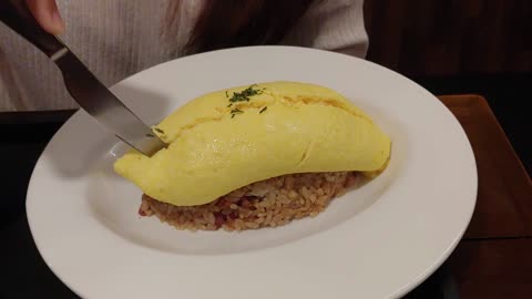 south korea Omurice