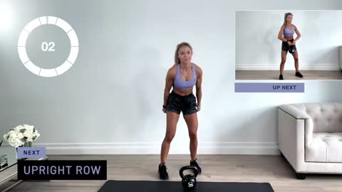 15 Min FULL BODY KETTLEBELL WORKOUT at Home