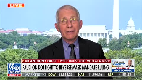Fauci Admits Fight Over Travel Mask Mandate Is All About Hoarding Power