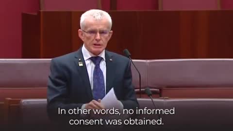 AUSTRALIAN VACCINE STAKEHOLDERS "WE ARE COMING FOR YOU." - SENATOR MALCOLM ROBERTS