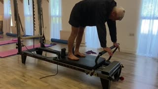 Pilates exercise on reformer - The Elephant