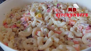World Best Classic Macaroni Salad! Easy and Delicious! Your Family will surely love it! Try it!