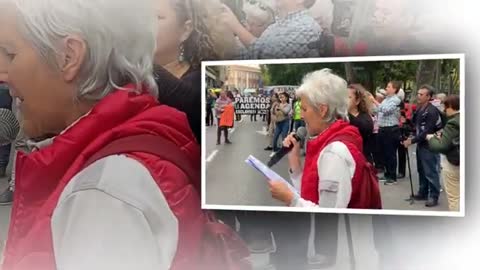 Terra SOS-tenible Manifestación contra la Agenda Esclavista 2030 Madrid 22 octubre 2022 (Video 2)