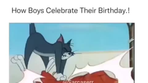 How Boys Celebrate Their Birthday 🤣🤣